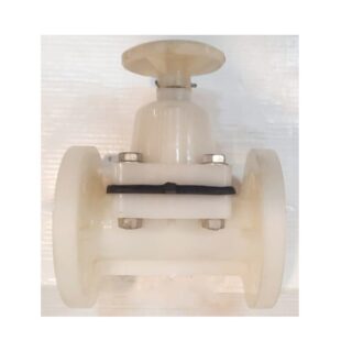 Diaphragm Valve PP 2" x 2" Flange ANSI B.16.5 Class #150 - 50 mm