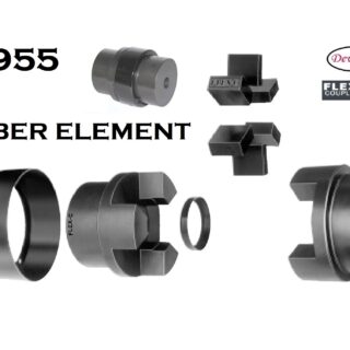Cushion Pad Rubber Element K 2955 Flex-C - Jaw Diameter 237 mm