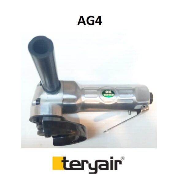 Pneumatic Angle Grinder 4 Inch - AG4 - IMPA 59 03 01 - Air inlet 1/4" - Gambar 2