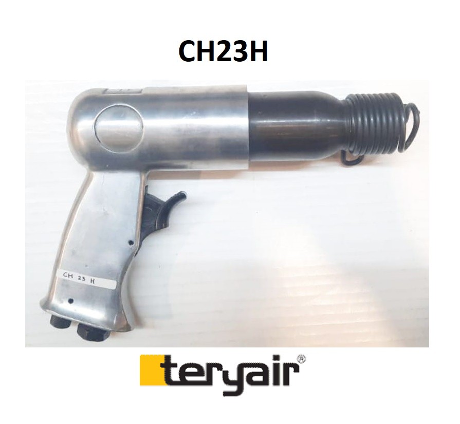 Air Chipping Hammer Hexagon CH23H - 18 mm - IMPA 59 03 62 - Air inlet 1/4" - Image 2