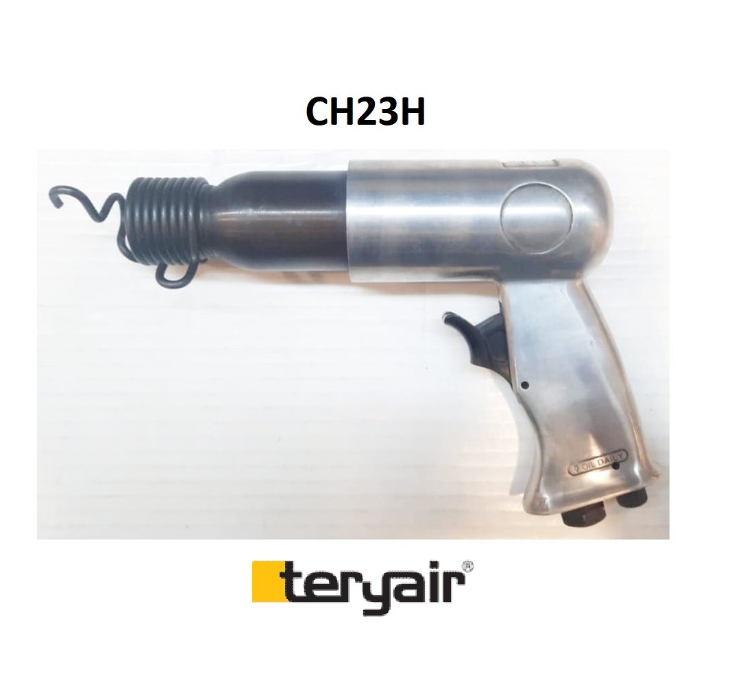 Air Chipping Hammer Hexagon CH23H - 18 mm - IMPA 59 03 62 - Air inlet 1/4"