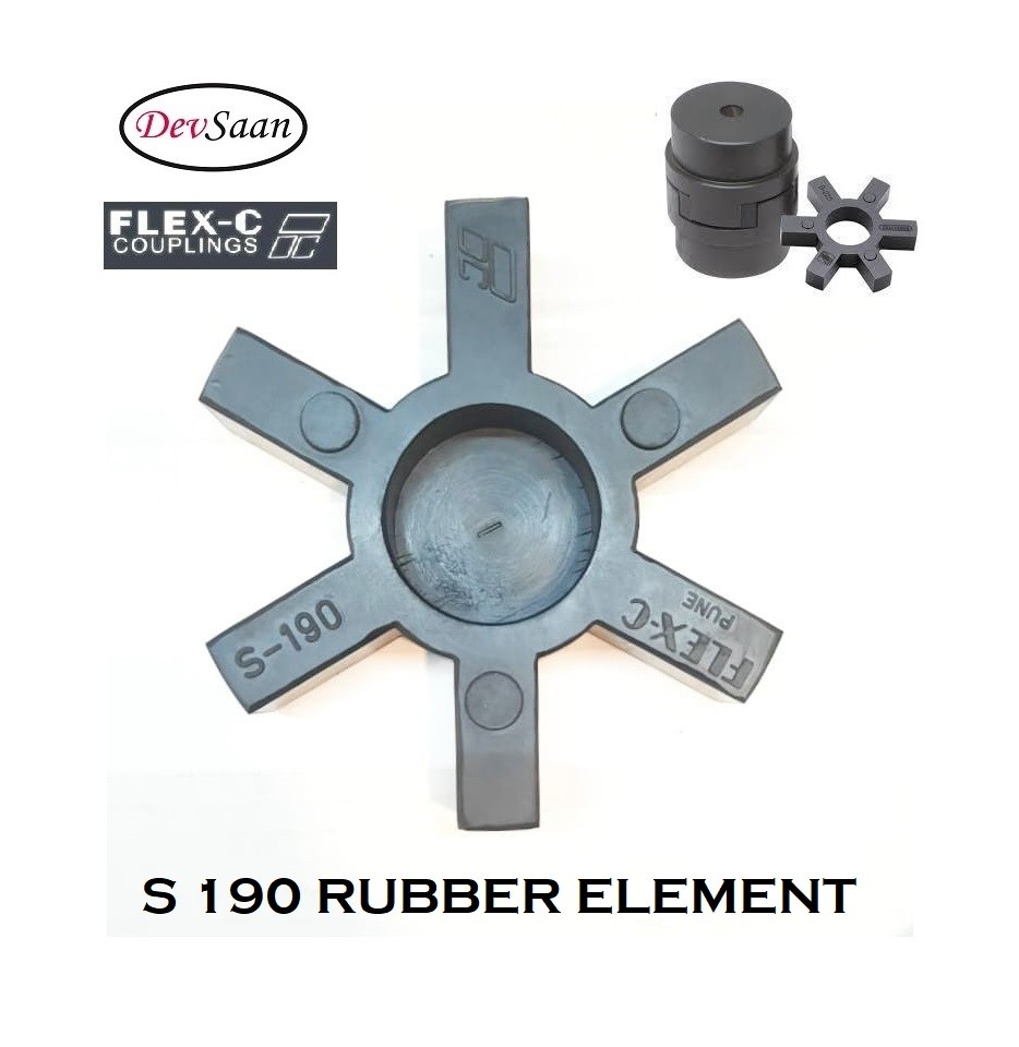 Coupling Rubber Element S 190 Flex-C - Jaw Diameter 115 mm