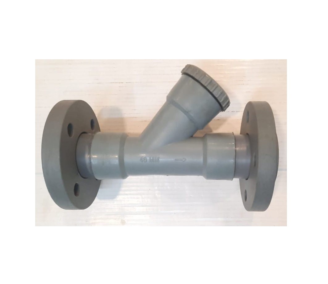 Y Strainer PP 1,5" x 1,5" Flange ANSI B.16.5 Class #150 - 40 mm