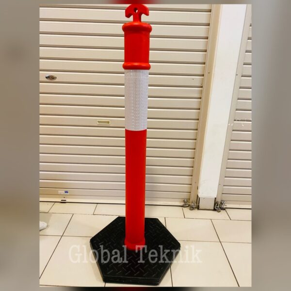 Stick Cone Base Hitam Rubber 115 Cm