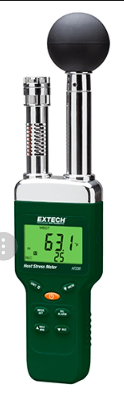 Heat Stress Wbgt Wet Bulb Globe Temperature Meter Extech Ht Trademall Id