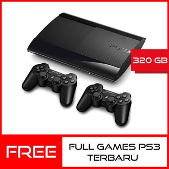 Ps3 super slim 500GB +FULL GAME + Harga Promo Di Hosana jaya - Satuenampuluh