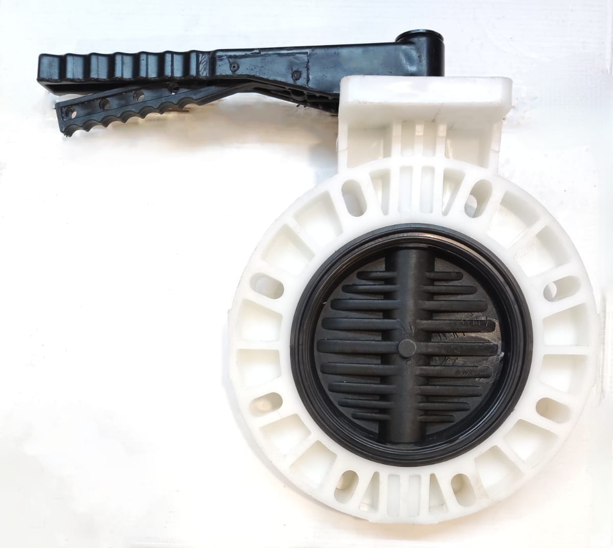 Butterfly Valve Polypropylene 8" Flange Universal Standard - 200 mm