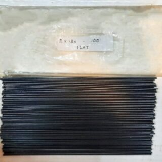 Spare Needles for Jet Chisel - 2 Ø x 180 mm Flat
