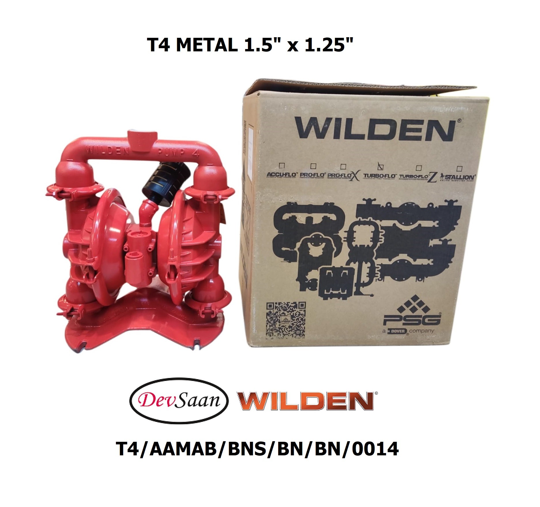 Ball Valve Wilden Pump 1,5" Buna N - 4 Unit - Image 3