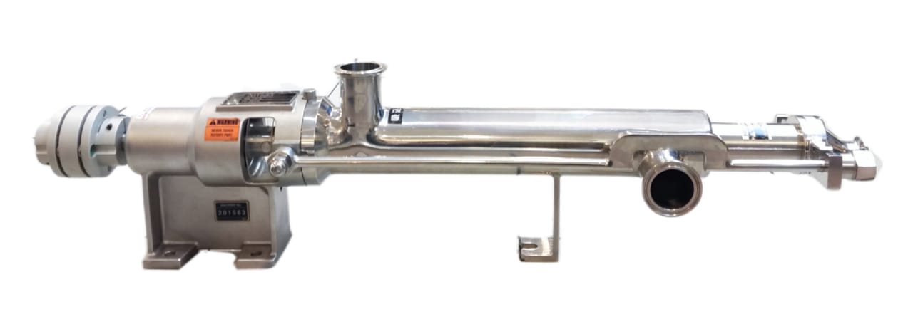 Pompa Ulir NBL15FX Sanitary Screw Pump - 1.5" x 3/4" - 400 LPH 2 Bar - Image 2