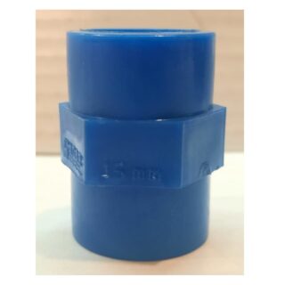 Polypropylene Threaded Coupling 1/2" - 15 mm