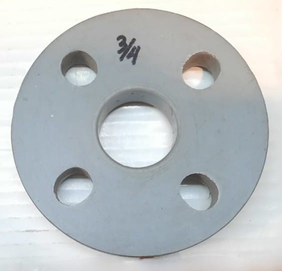 Flange Slip On Polypropylene 3/4" Flange Standard Universal - 25 mm