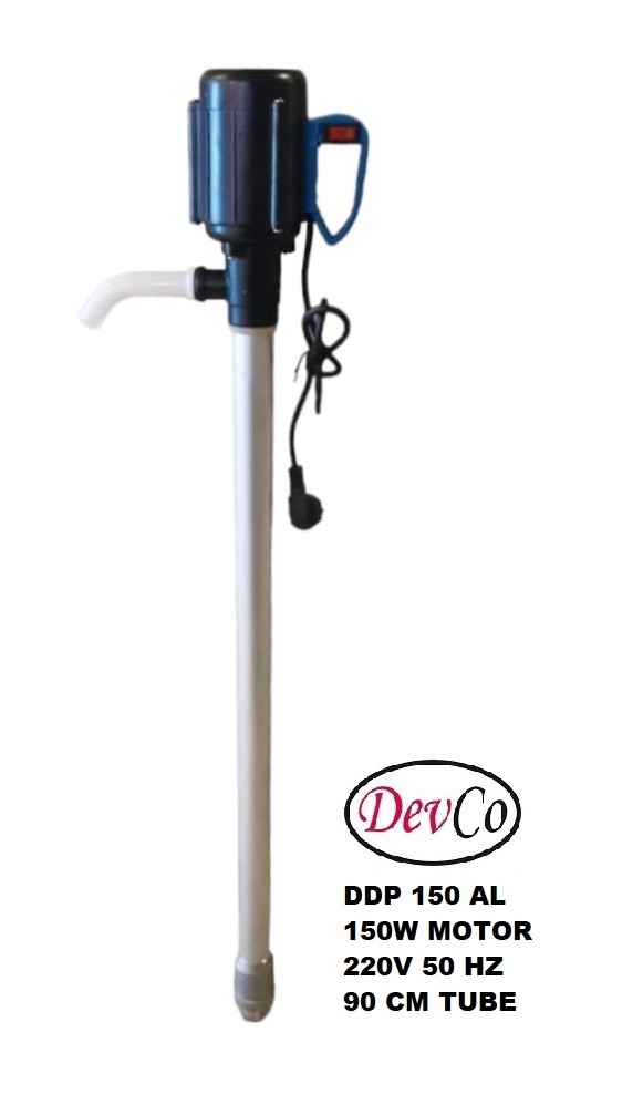 Drum Pump Aluminium DDP 150 AL Pompa Drum AC 220V 1 Ph - 3/4"