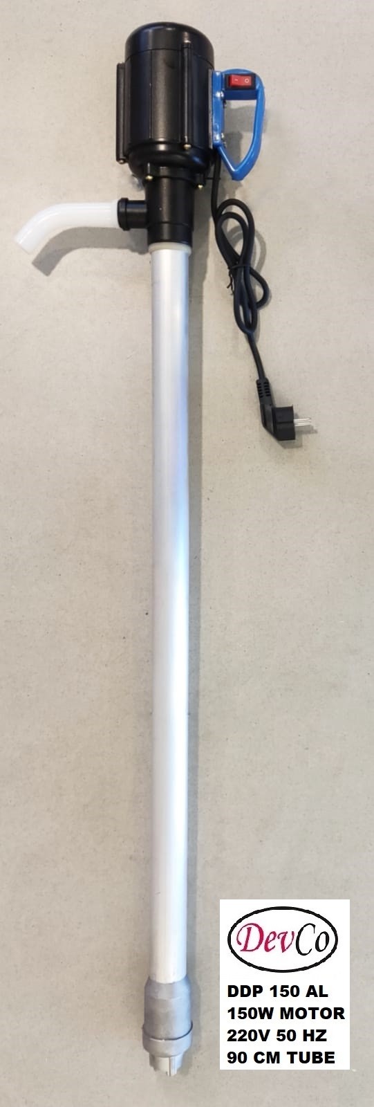 Drum Pump Aluminium DDP 150 AL Pompa Drum AC 220V 1 Ph - 3/4" - Image 2