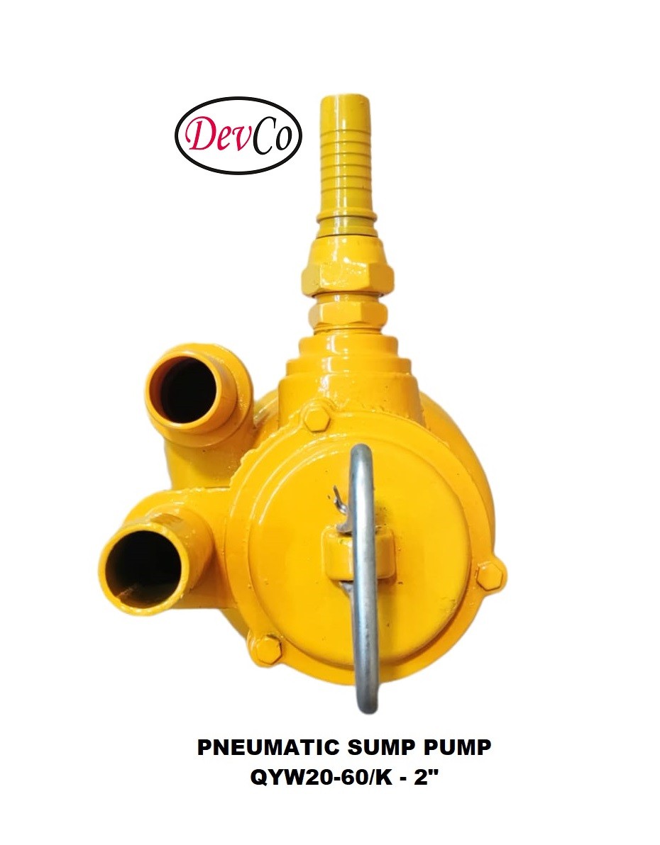 Pneumatic Sump Pump QYW20-60/K Pompa Celup Pneumatik - 2" - Image 4