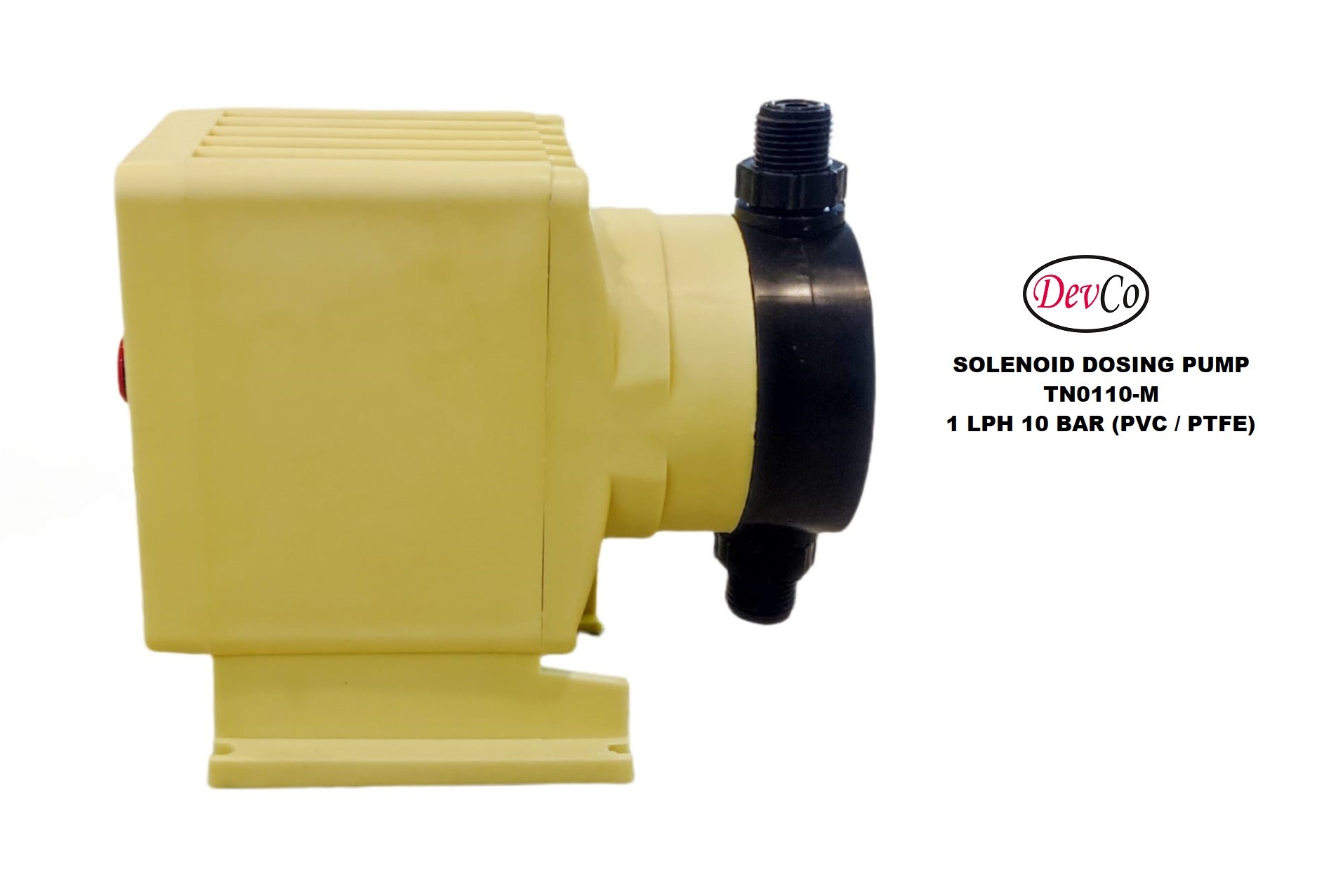 Pompa Dosing Solenoid TN0110-M Diaphragm Metering Pump - 1 LPH 10 Bar - Image 3