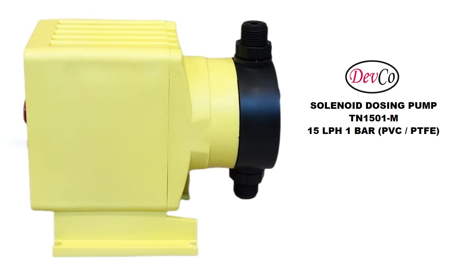 Pompa Dosing Solenoid TN1501-M Diaphragm Metering Pump - 15 LPH 1 Bar - Image 3