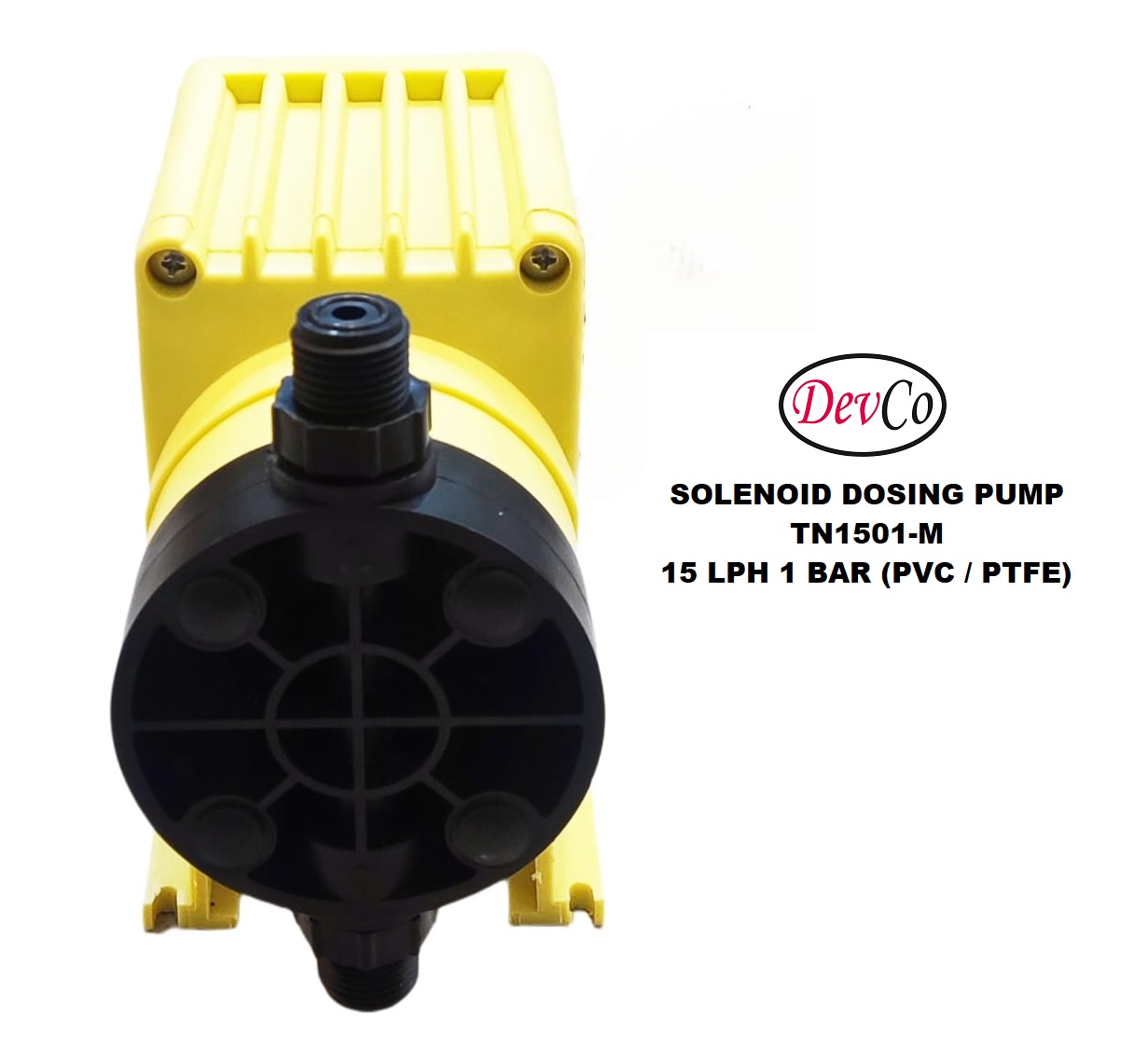 Pompa Dosing Solenoid TN1501-M Diaphragm Metering Pump - 15 LPH 1 Bar - Image 4
