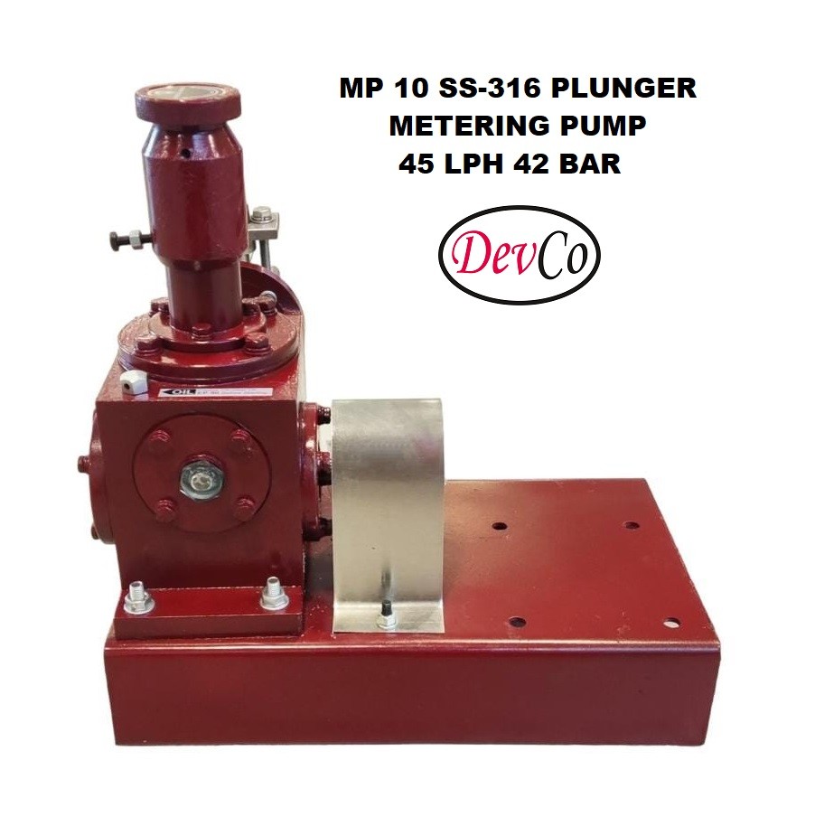 Pompa Dosing MP14542 SS-316 Plunger Metering Pump - 45 LPH 42 Bar - Image 4