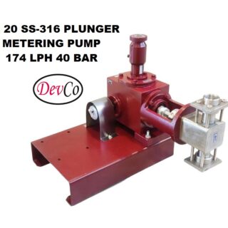 Pompa Dosing MP217440 SS-316 Plunger Metering Pump - 174 LPH 40 Bar