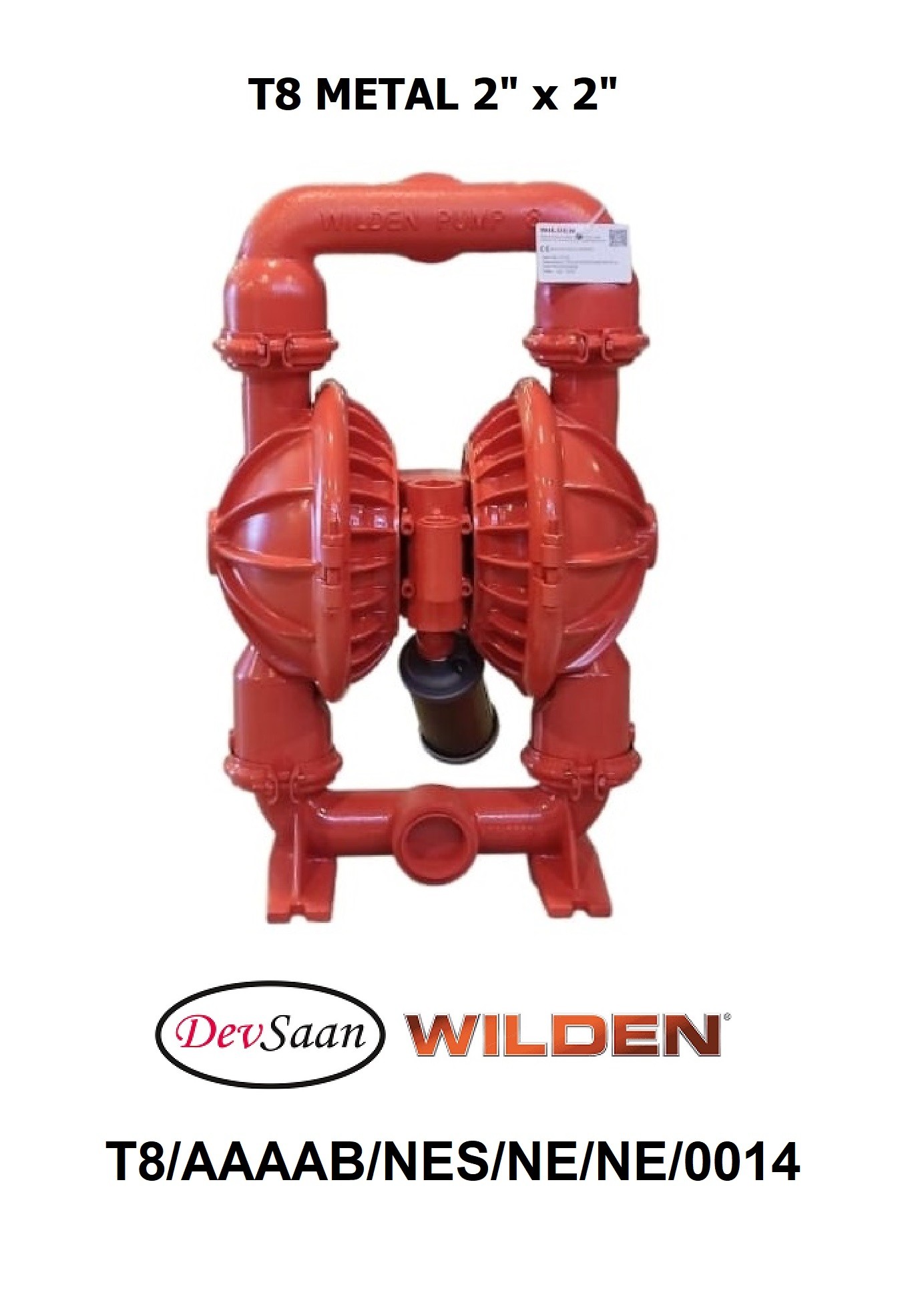 Diaphragm Pump T8 ALN Pompa Diafragma Wilden - 2"