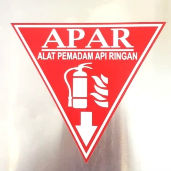 Stiker Rambu APAR 35x35