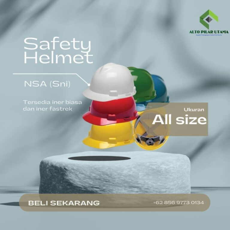 Helm Safety Proyek Nsa Putih Biasa Trademall Id