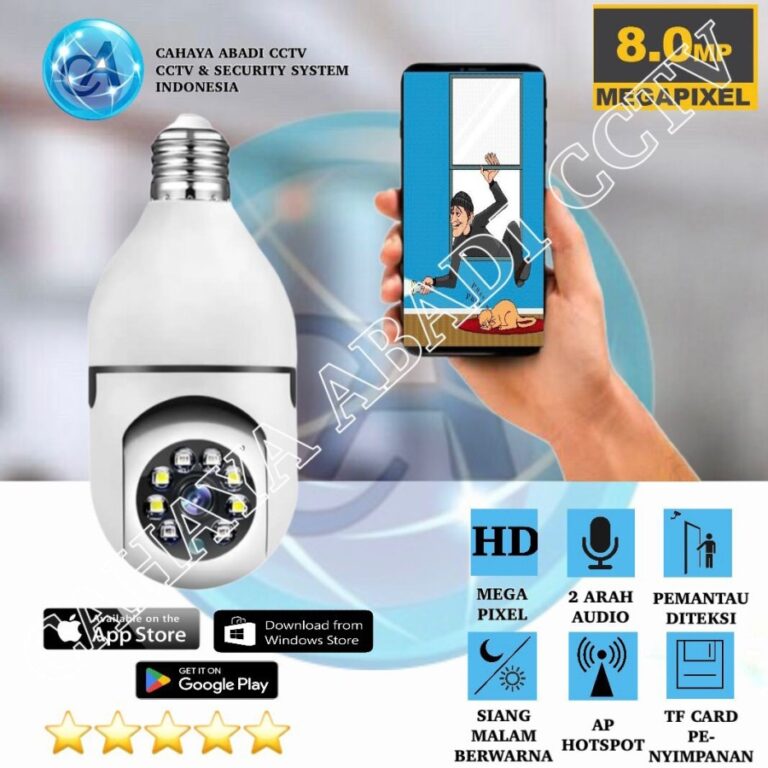 CCTV IP BOHLAM WIRELESS PTZ 360 Derajat CCTV BOHLAM COLORVU V380 DOME ...