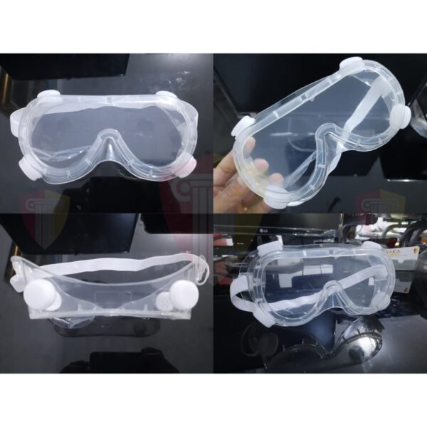 Kacamata Safety Goggles Chemical Google Anti fog / Embun - Gambar 2