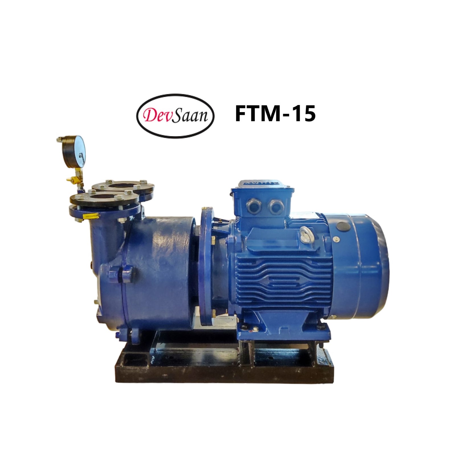 Pompa Vakum Monoblok FTM-15 Liquid Ring Vacuum Pump - 15 Hp 3 Phase - Image 2