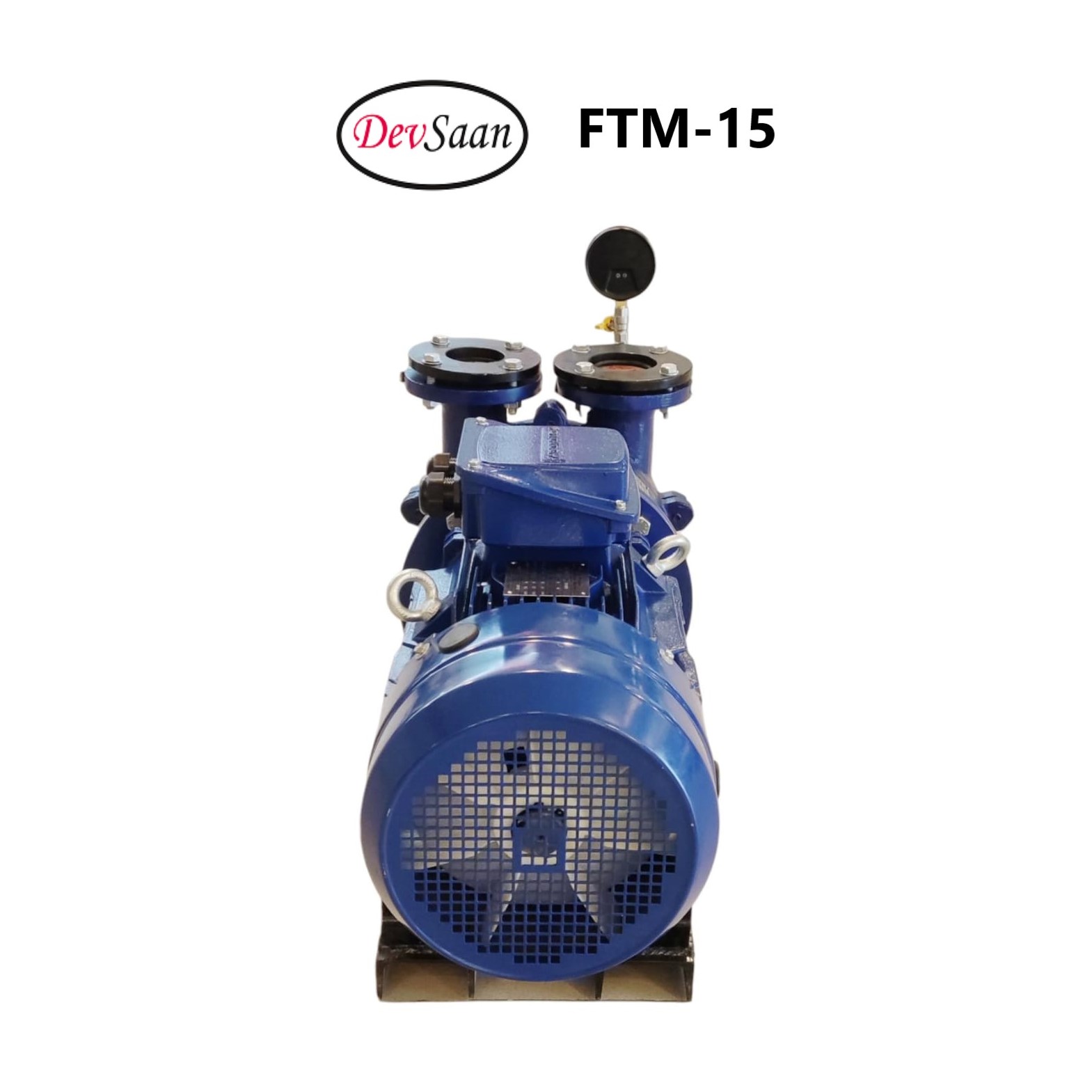 Pompa Vakum Monoblok FTM-15 Liquid Ring Vacuum Pump - 15 Hp 3 Phase - Image 4